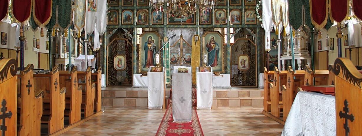 Orthodox church in Osadné