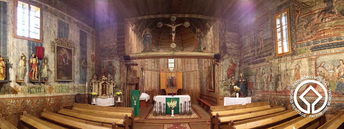 Wooden church in Hervartov