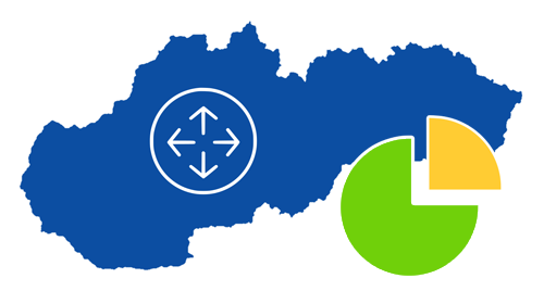 Area of Slovakia