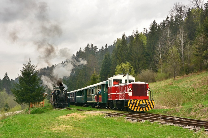 Black Hron Railway (Čiernohronská lesná železnica - ČHZ)
