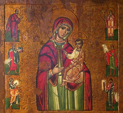 Exposition of Eastern Rite icons  - Šariš museum in Bardejov