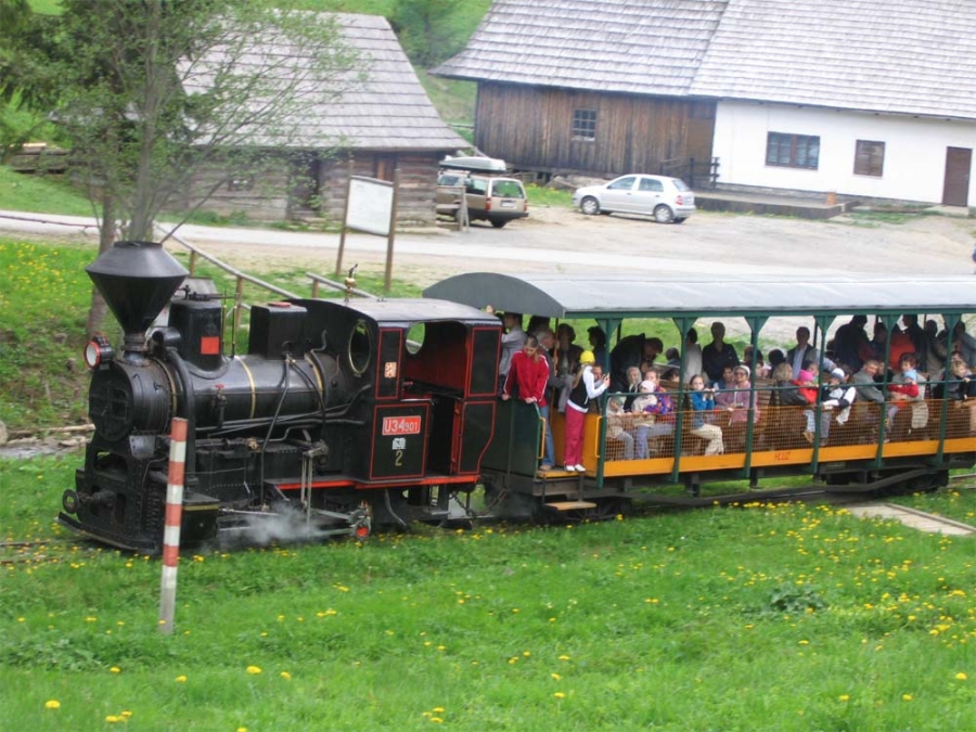 Railway in Vychylovka
