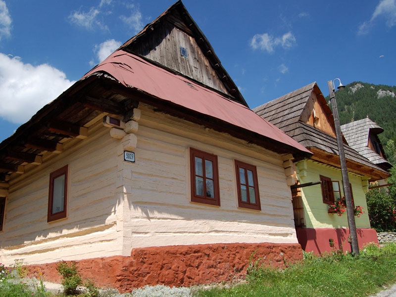 Vlkolínec - monument reservation of folk architecture