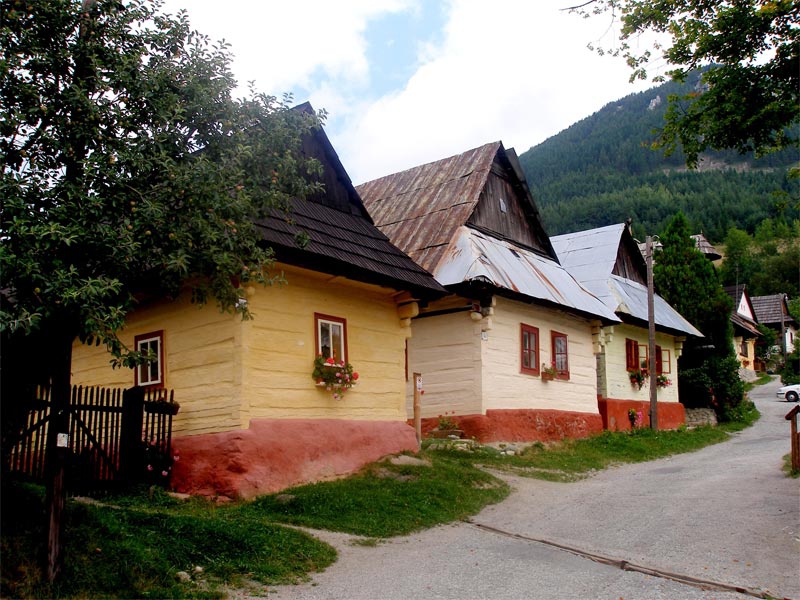 Vlkolínec - monument reservation of folk architecture