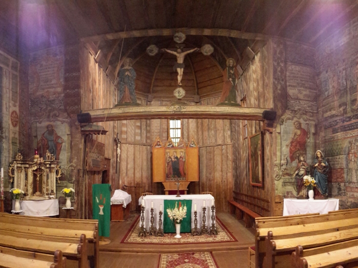 Wooden church Hervartov - Slovakia