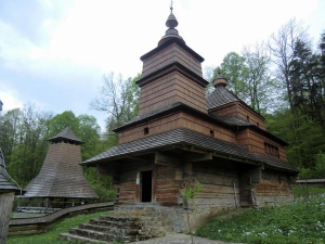 Wooden church Zboj  - Open air museum in Bardejov