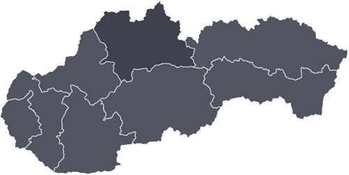 Location on map - Demänovská Cave of Liberty